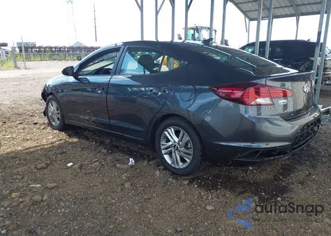 2020 Hyundai Elantra Sel z USA, uszkodzony, nr VIN 5NPD84LF8LH570384